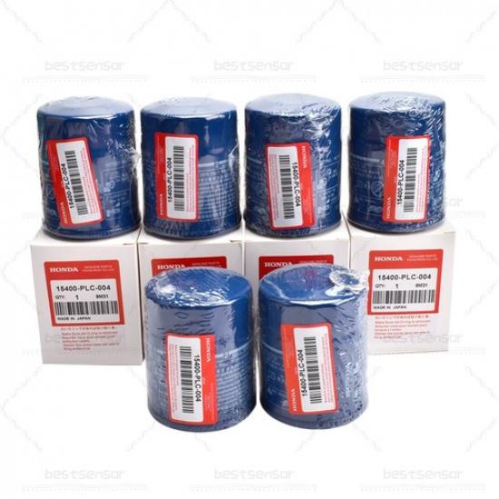 6PCS Honda Genuine Oil Filters WITH Drain Plug Washer 15400-PLC-004 NEW SEALED