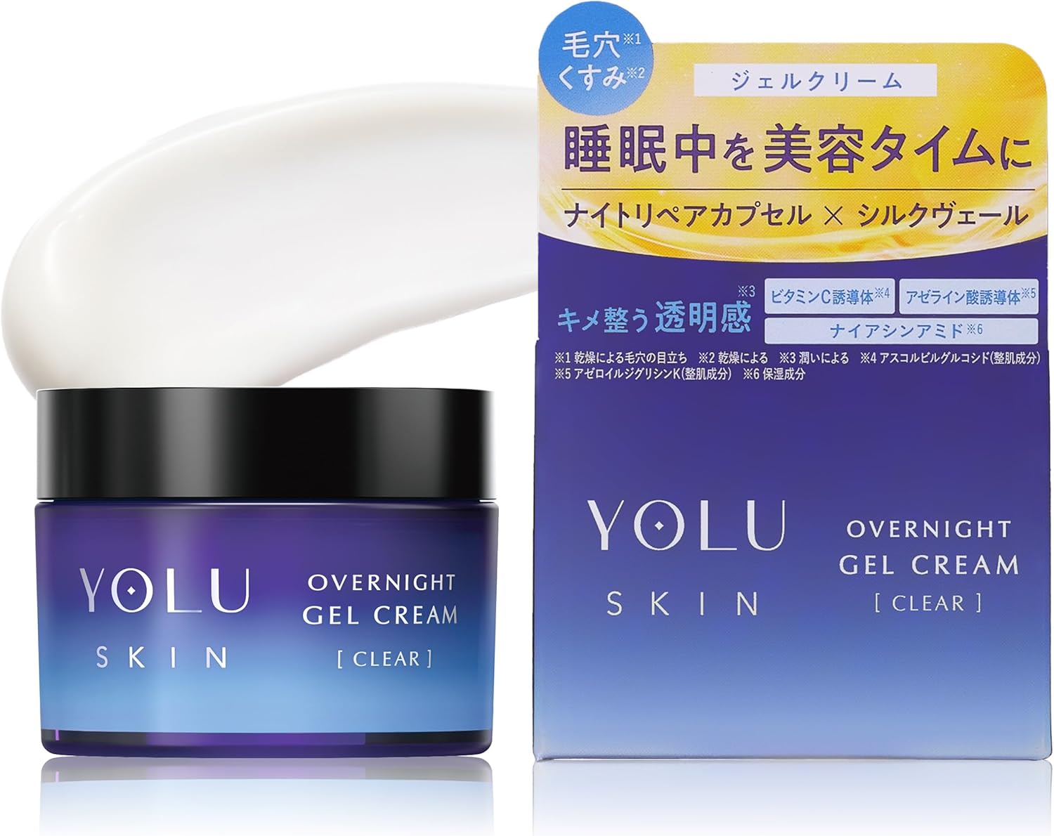 Yolu Yolskin Ночной увлажняющий крем 1/[Cream] Clear