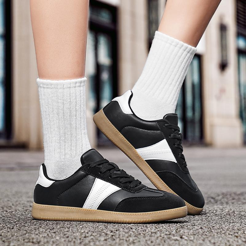 36-48 Couple Plus Size Lightweight and Fashionable Board Shoes Retro German Training Shoes Men's and Women's Sports and Leisure Shoes