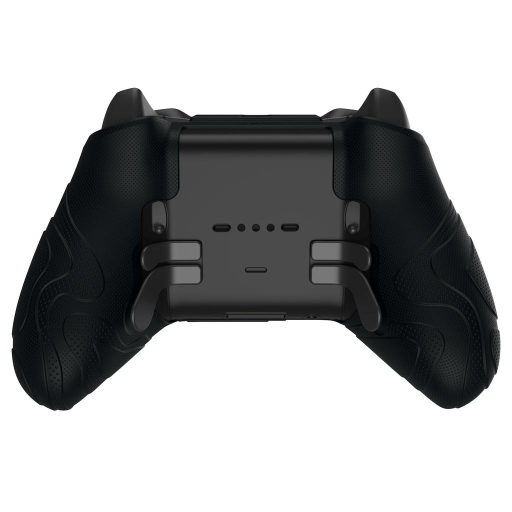 PlayVital Mountain Range Edition Silicone Cover for Xbox Elite Wireless Controller Series 2 Elite Series 2 Core with Thumb Grips Black & Non-Slip -