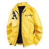 F Racing Suit New A Rafa Embroidery Premium PU Leather Jacket Locomotive Jacket Men's and Women's Autumn and Winter Embroidery American Tooling