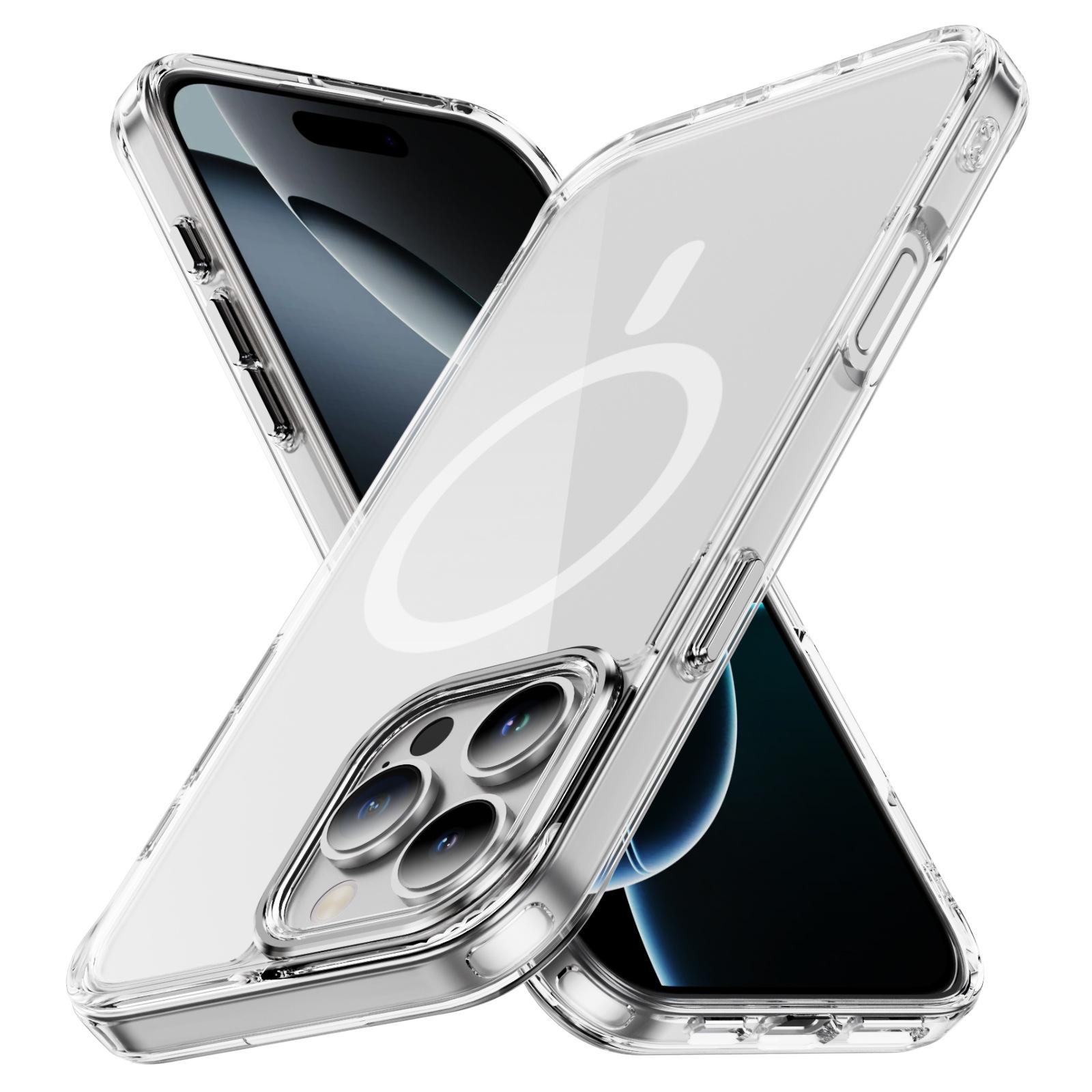 

Clear and Transparent Phone Case for Apple Phone Case, Korean Ins Wind Magnetic Phone Case For iPhone7 Plus