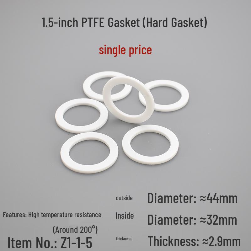 Jeu de Joints Souples en Caoutchouc Silicone et Joints Durs en PTFE - Différentes Tailles Disponibles