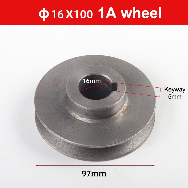 Single-Slot Motor Belt Pulley A Type 2070 Aluminum Pulley For 2065 Air Compressor Power Tool Accessories