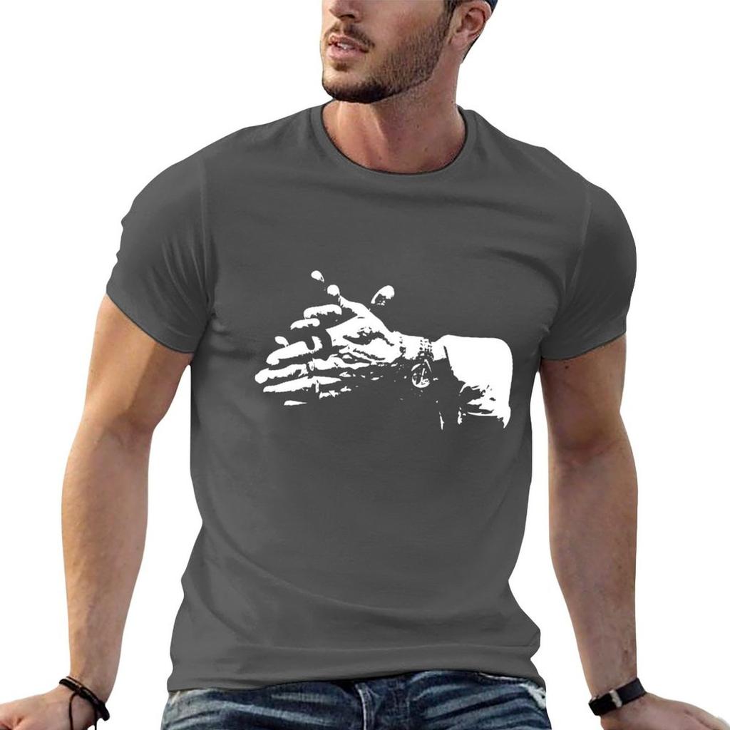 Palmas Flamenco Hands T-Shirt Blacks Kawaii Clothes Summer Tops Graphics T Shirts for Men Cotton