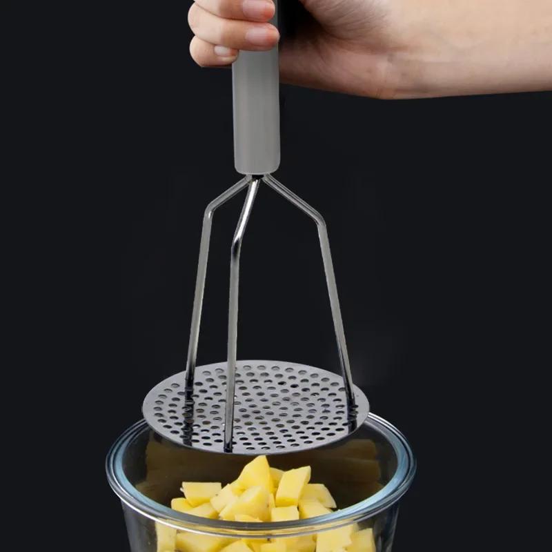 Nerezový mačkač na brambory Mačkač na zeleninu Drtič Zelenina Ovoce Lis Výrobník Kuchyňské nářadí Gadget Kuchyňské doplňky