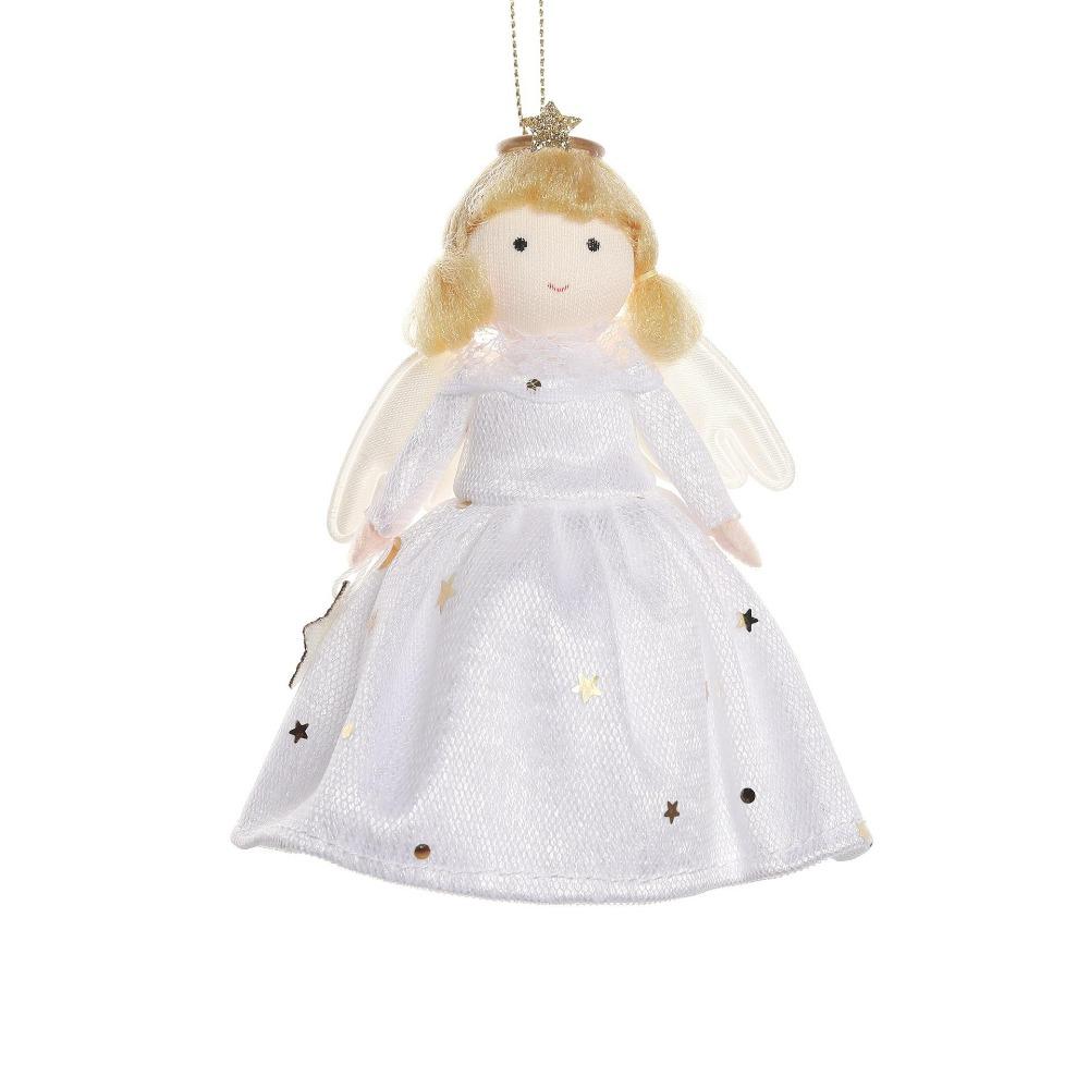 New Christmas Supplies Christmas Feather Angel Christmas Tree Decoration Pendant Small Pendant Christmas