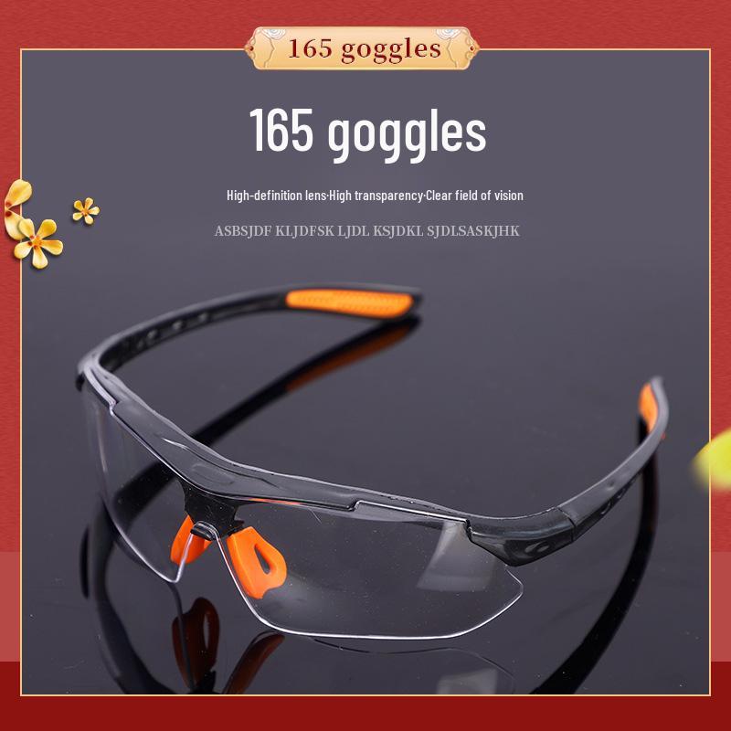 

Захисні окуляри з захистом від запотівання, ударостійкі, пилозахисні для їзди на велосипеді та промислового використання. Standard Lens