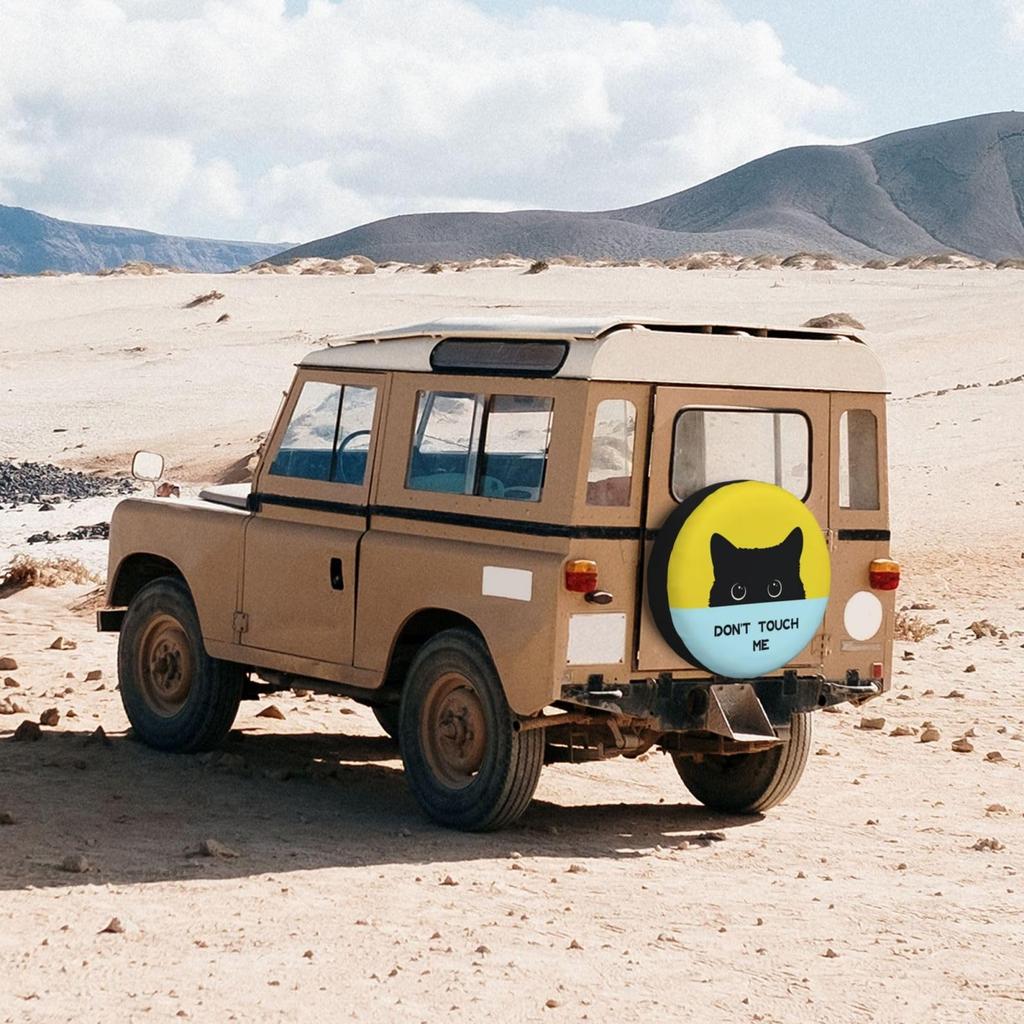 [§miyo] Spare Tire Cover for Cars, Compatible with 14, 15, 16, 17 Inches, Compatible