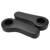 2PCS Club Car Rear Armrest Cup Stand Passenger Driver Side Black Universal Replacement for Yamaha