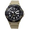 Casio Standard Big Face Quartz Wristwatch MRW-210H-5AV Mens Khaki Overseas Model