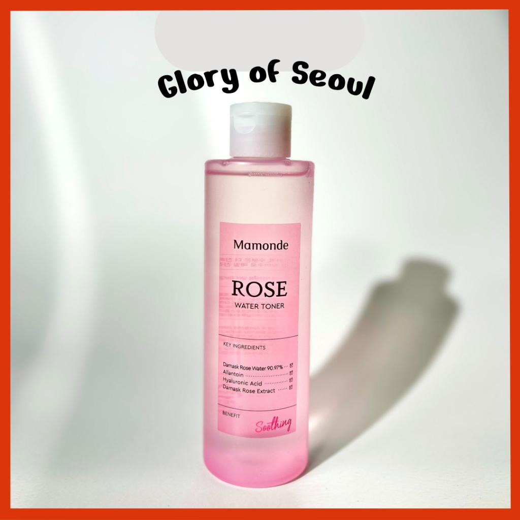 

MAMONDE Rose Water Toner for Face, 250ml | 90.97% Organic Rose Water, Vegan Certified, Soothing and Hydrating