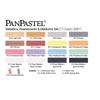PanPastel 30817 Metallic Pearl Medium 17 Color Set & &