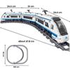 Creator Ideas City High Speed Electric Train Bricks Set Railway Building Blocks Model Kids Boy DIY Toys Children Gifts