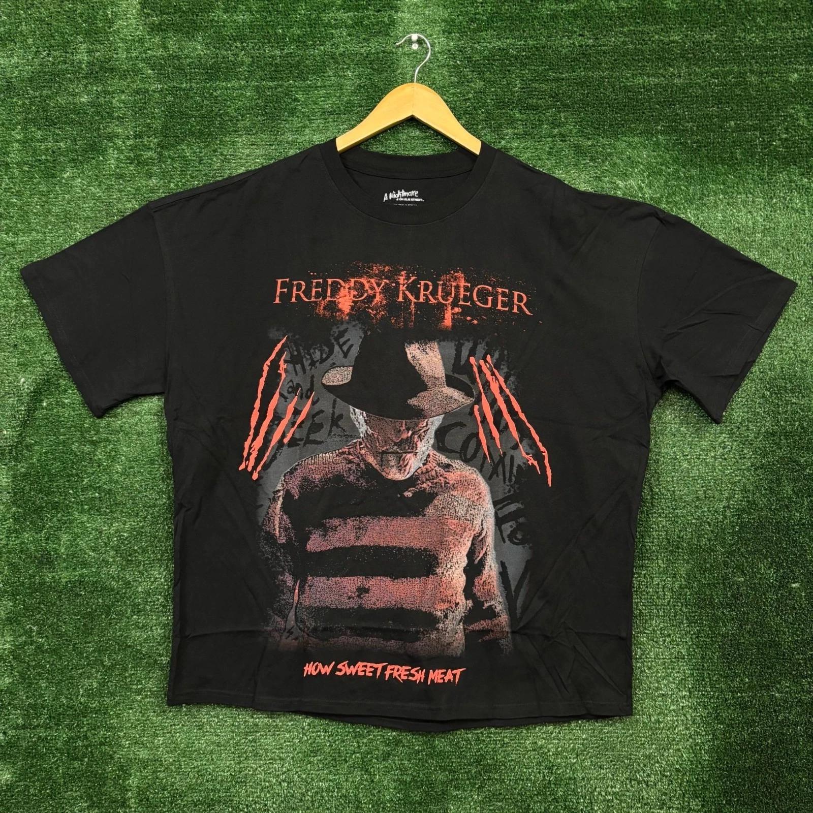 

A Nightmare on Elm Street How Sweet Fresh Meat Oversized T-shirt Extra Large M
