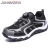 Women‘s Breathable Hiking Shoes Anti-slip Trekking Sneakers Hunting Mesh Rotating Buckle Outdoor Casual Women's Shoes Trainers