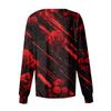 Women's Casual Fashion Single Breasted  Halloween Graphic Printed Nurses Tops