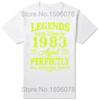 Made In 1983 Limited Edition Birthday Gift T-Shirt for Men Cotton T Shirts 41 Years Old Short Sleeve Tee Shirt Gift Idea Tops