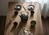 Cast Iron Kettle 1L + Infuser, Strainer For Tea And Herbs + Heater