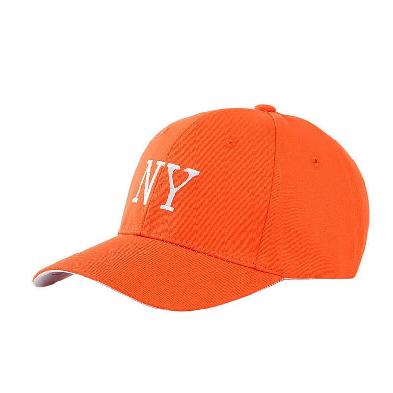Cotton Baseball Cap With Embroidered Letters For Casual Wear And Sun Protection