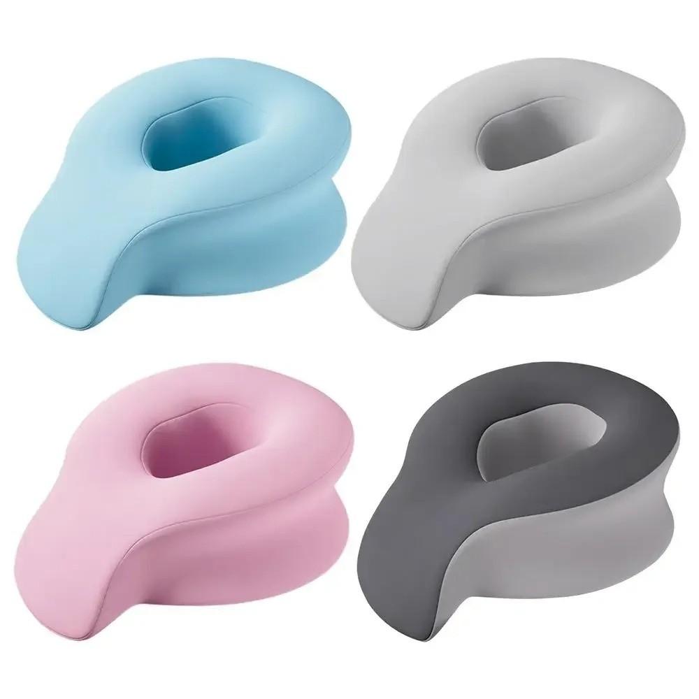 Breathable Memory Foam Pillow Ergonomic Shape Soft Face Rest Support Pillow Supportive Structure Comfortable Support