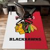 Blackhawks Kunstbodenmatte für Wohnzimmer, Spielzimmer, Büro, Schlafzimmer, Bürobodenmatte Verspieltes Design, Weihnachts-Fan-Geschenke