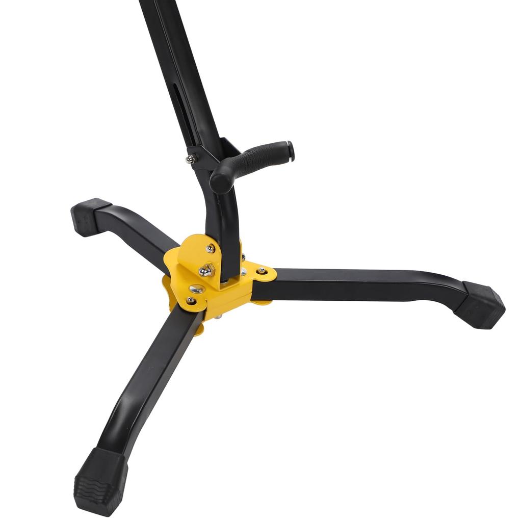 Nakira Saxophone Stand X Tenor/Alto (Black Yellow)