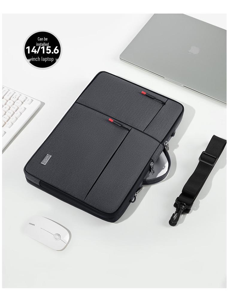 Men's 14-inch Golf Laptop Bag: Lightweight, Shockproof Single Shoulder Backpack & Protective Sleeve