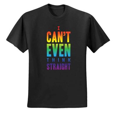 Ik kan niet eens helder denken Gay Pride in LGBTQMen Grafisch T-shirt