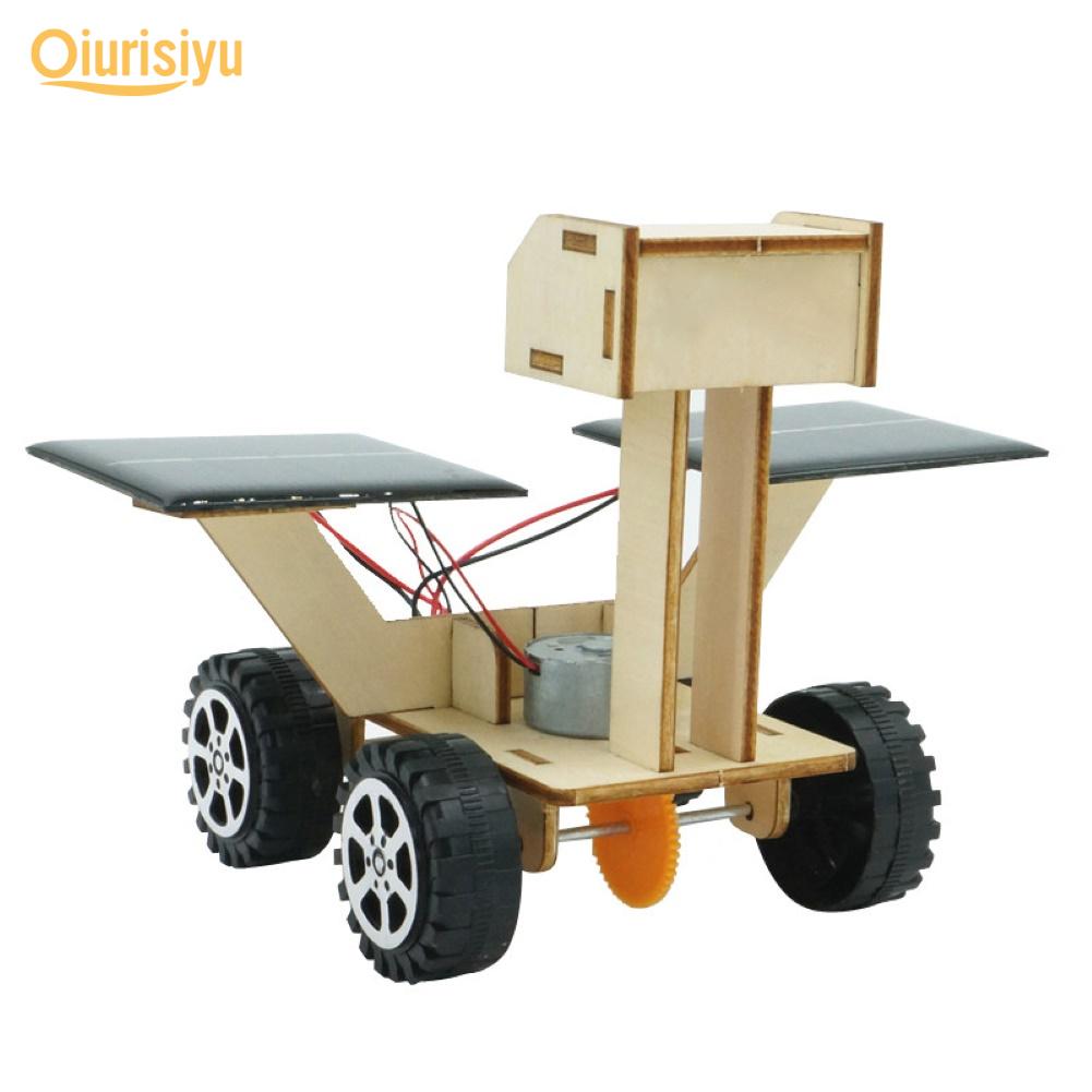 Kids DIY Assembly Solar Power Moon Rover Robot Toy