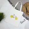 Cartoon canvas bag women's shoulder new student literary printed cloth bag handbag simple large-capacity shopping bag