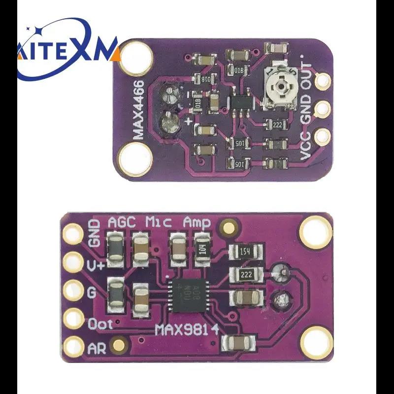 1-10pcs Sound Sensor Module Sound Control Sensor MAX4466 MAX9814 Detection Whistle Switch Microphone Amplifier For Arduino 7