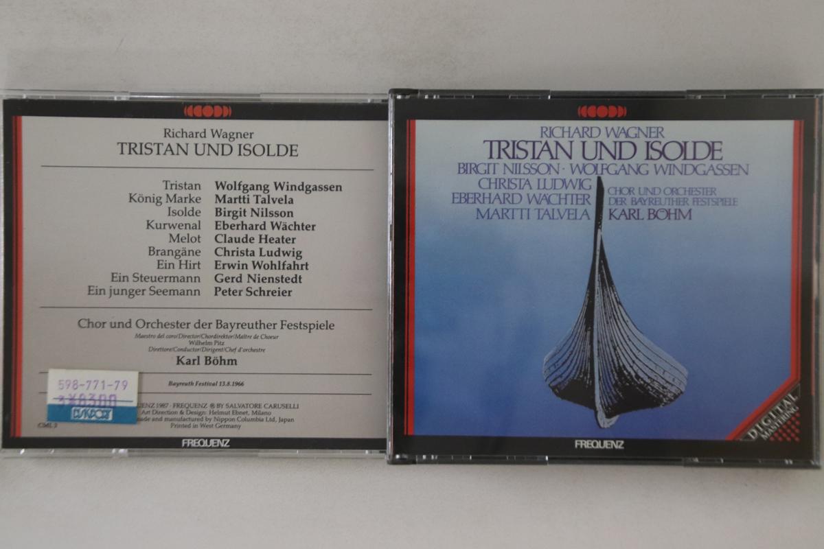 

CD KARL BOHM - Tristan Und Isolde CML3 FREQUENZ Japan Classical Used