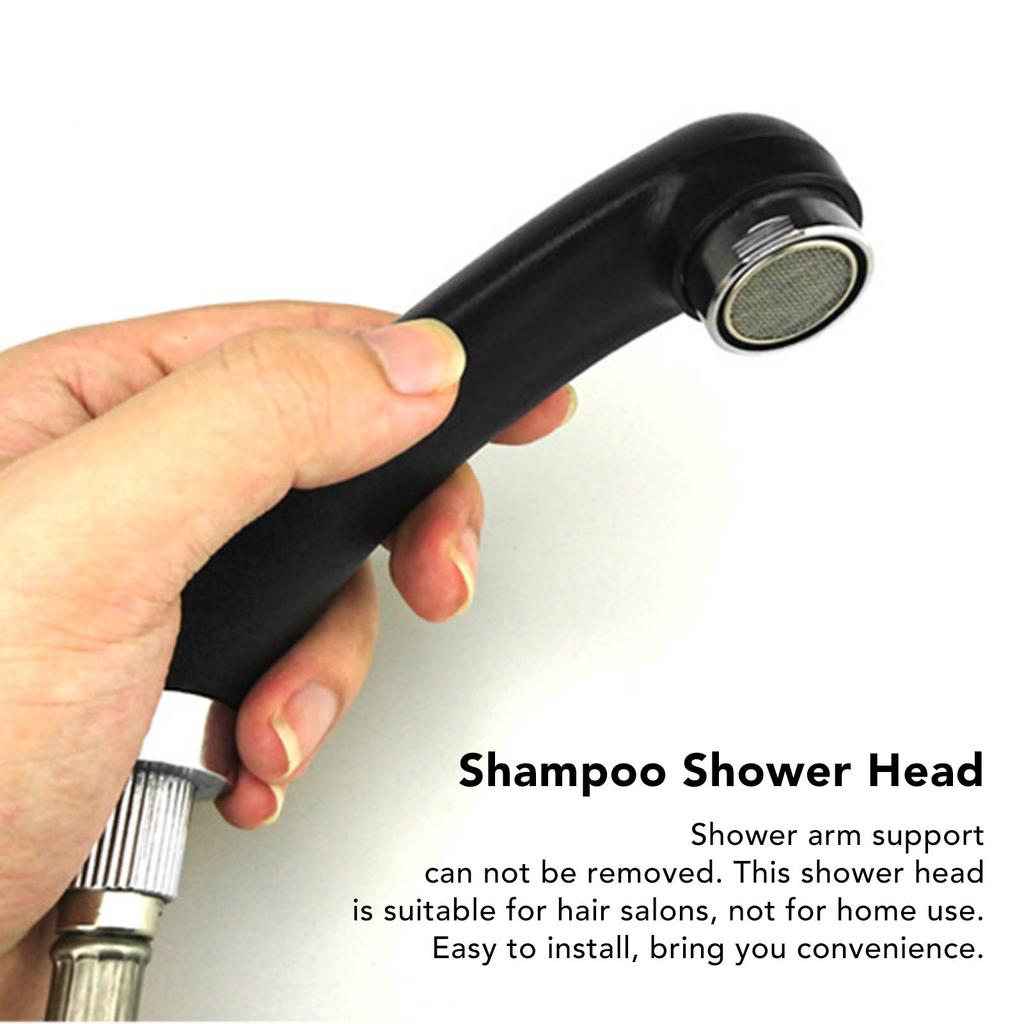 Shampoo Bowl Shower Head Professional Hair Salon Shampoo Bed Shower Nozzle with Hose Accessory