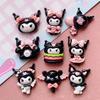 10 Pcs New Kawaii Cartoon Girl Hamburg Telephone Resin Flat Back Scrapbook Figurine Diy Bow Decor Accessories Crafts A2