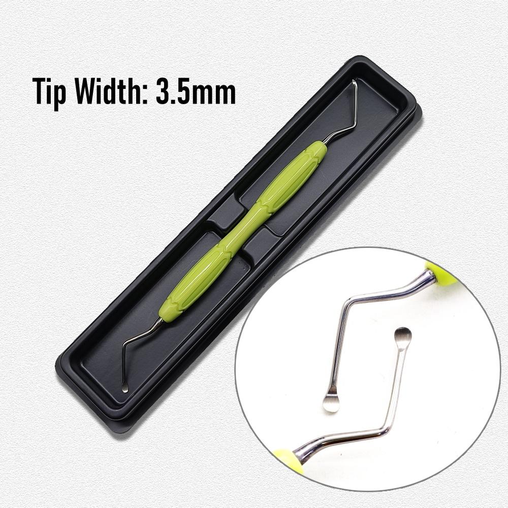 High Quality Handle Dental Scaler Spoon Tooth Cleaning Excavator Restorative Instruments Spoon Tool High Quality Long Tip