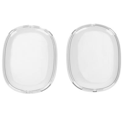 Earphone Protective Cover Transparent Scratch Resistant Portable Protective Case Compatible for IOS Earbuds