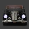 Miniature Car Classic Car Lighting Birthday Kids Toy, Look, Function, Gift, (Black)