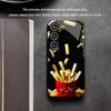 French fries Protective Exquisite High-end PhoneCase Glass TPU PhoneCase for Samsung Galaxy S26 S25 S24 S23 S22 FE,Ultra,Plus