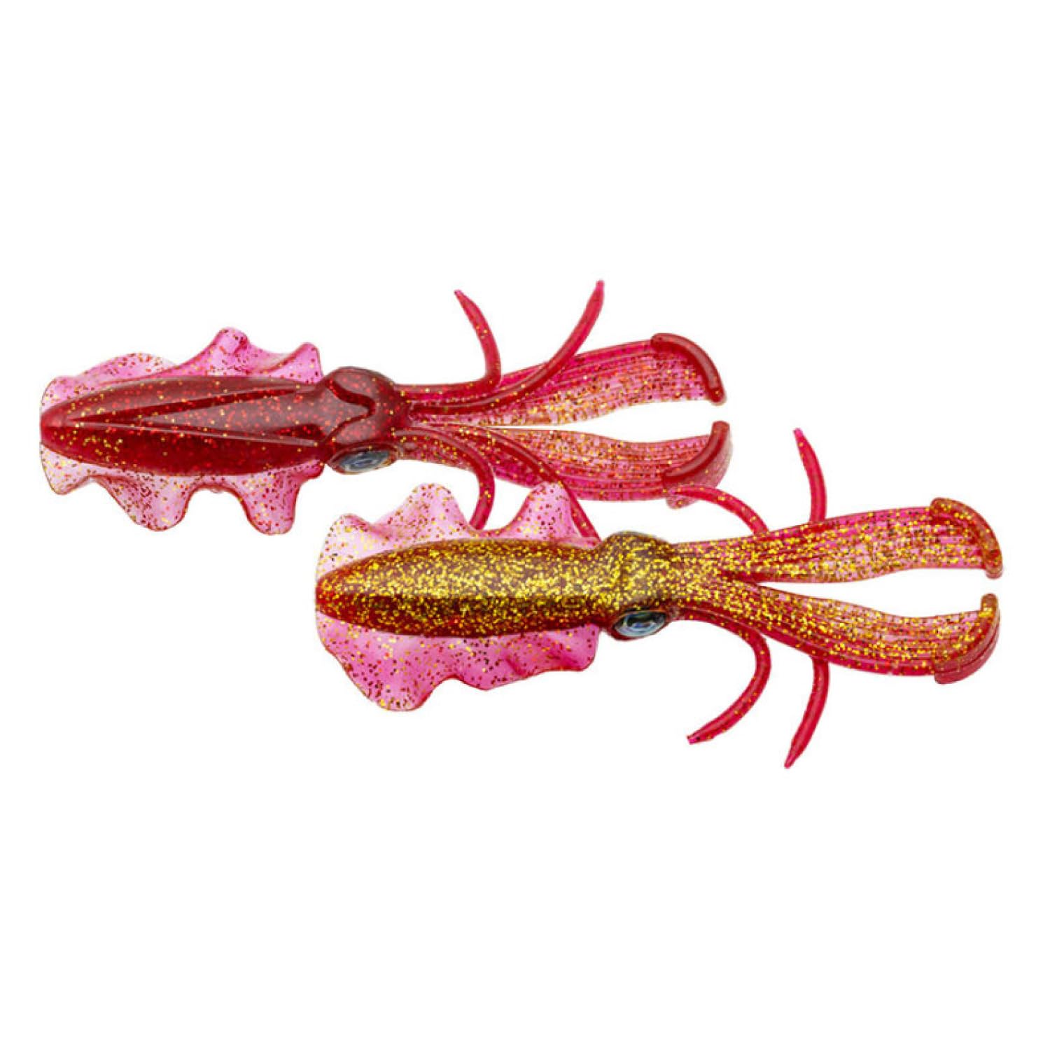 

Ecogear Power Squid 3.5 дюйма 535 Насыщенный Красно-Золотой Size: 3.5 inches золотой