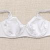 Women's Underwire Unlined Thin Cup Support Bra 38C-48C 38D-48D-2501