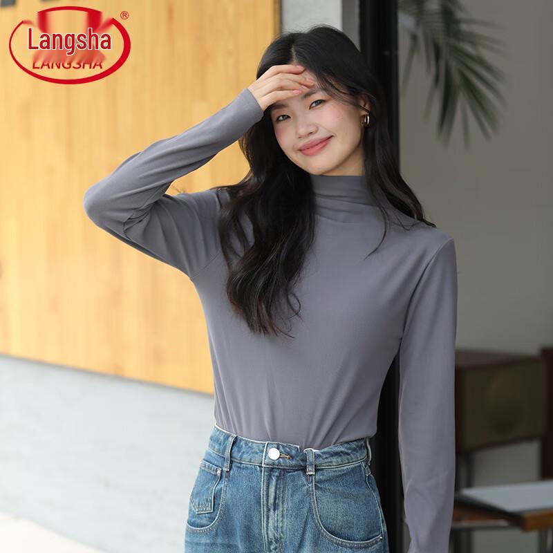 Lasa Women's High-Neck Long Sleeve Base Layer Top