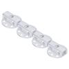 4Pcs Square Beam Bracket Aluminium Holder Stand Set Kit for Robot 5900‑0008‑0008