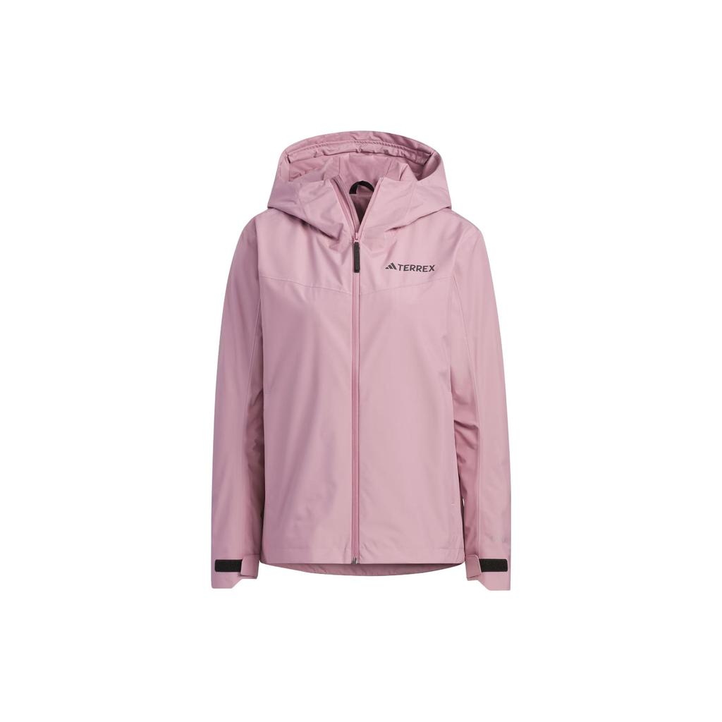 Adidas Rain.RDY Transitional Hooded Jacket Women Outerwear Magic-Purple Pink IL8905