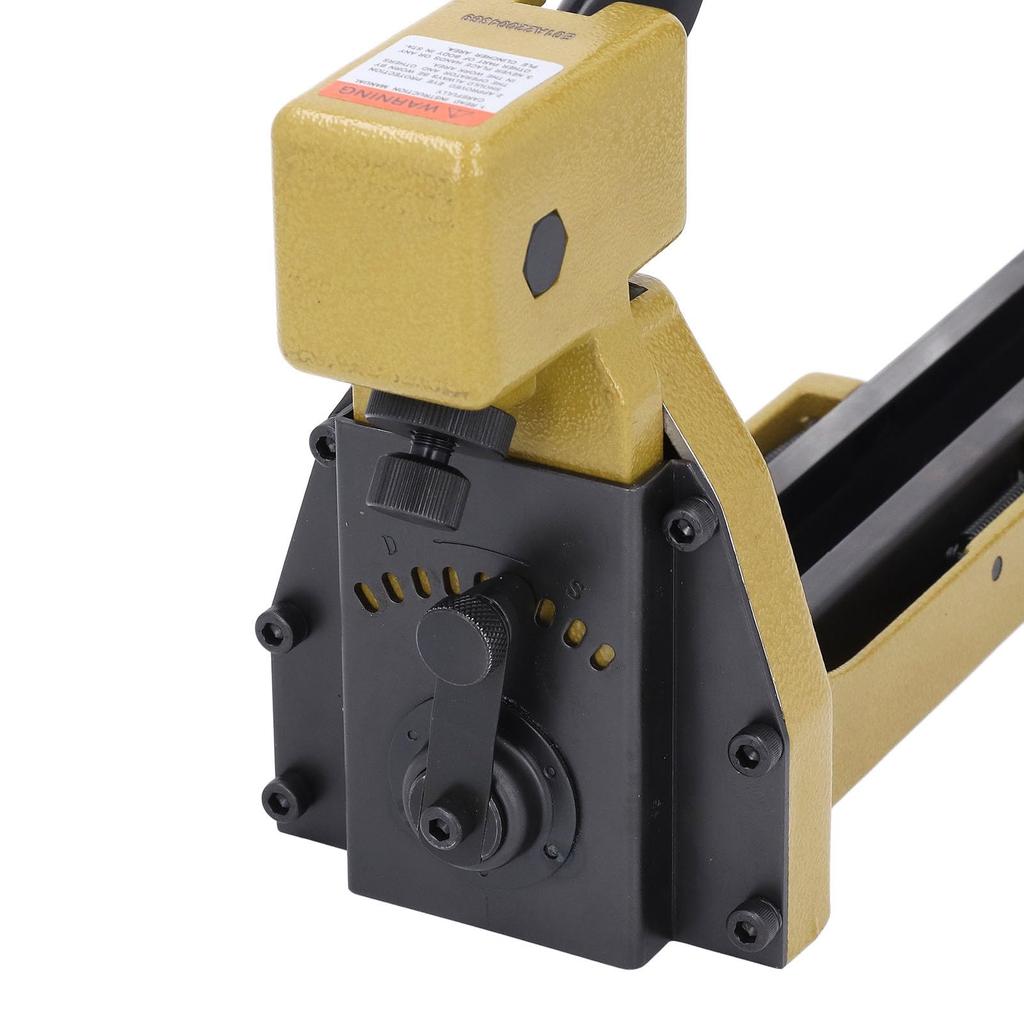 Cordless Handy Tacker for Cardboard Manual Carton Closure Stapler with Depth Nail Gun and Staple Handle Office Tool Sealers, Adjustment, Puller, Lock,