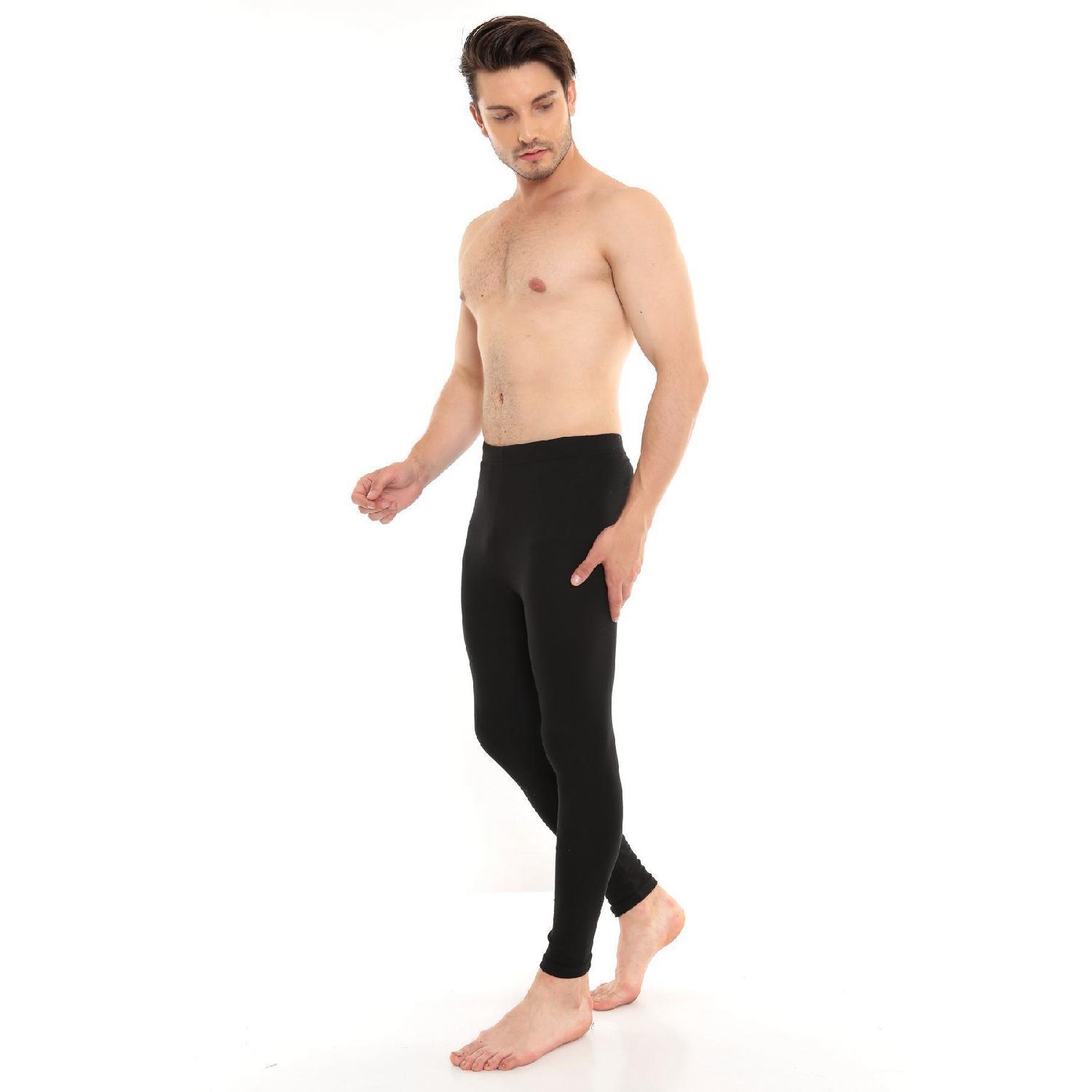 

Raised Thermal Underwear | Unisex Cotton Thermal Tights Black XS/S зелений