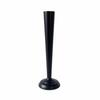 Black Metal Vase Minimalist Design Tall up to Date Style Home Decor for Hotel,