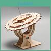 Diy Wooden Mechanical Sun Dial Science Kit With Electric Function For Students Educational Toy