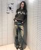 Lougeu Signature Logo Sweatshirt_Charcoal