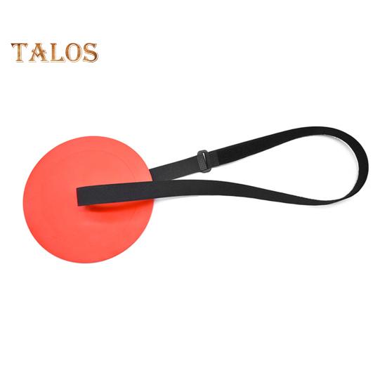 Soccer Goal Target Flat Cones Soccer Hockey Shoot Target with Adjustable Tapes Sports Goal Reactive Agility Training Aid for Lacrosse Baseball